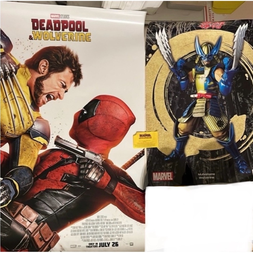 Deadpool & Wolverine 2024 27 x 40 Bundle Movie Poster + All Memorabilia (Last)